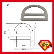 230 Galvanized Steel 2" Single Slot D-ring